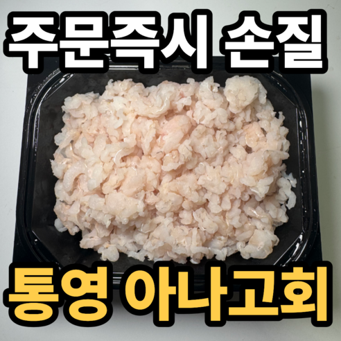 [통영직송] 당일 손질 아나고회 붕장어회