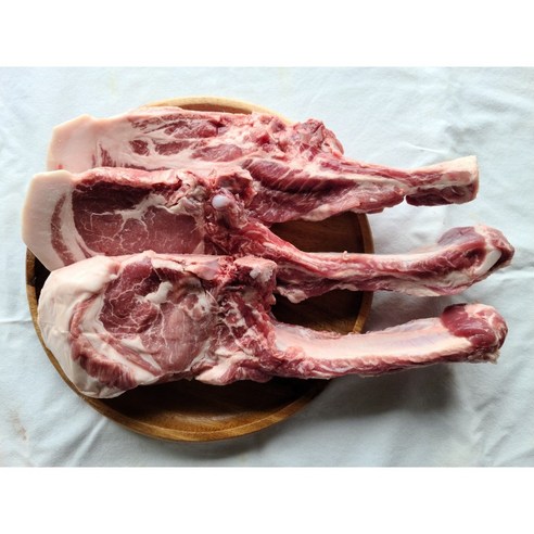 제주흑돼지  프렌치렉 숄더렉 1kg (산지직송, 진공포장, 돈 토마호크)