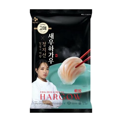 CJ 고메 새우하가우, 4개, 135g