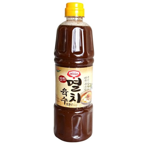 롯데푸드 멸치육수 0.9L, 4개