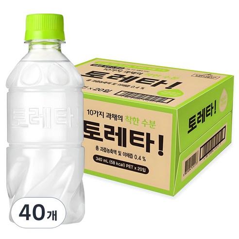 토레타 이온음료 무라벨