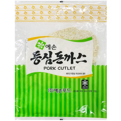 YESON예손 수제 왕돈까스 300g x 5개입 1.5kg