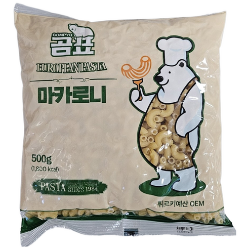곰표 마카로니 500g, 10개, 500g