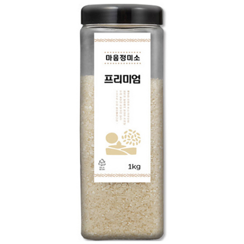 마음정미소 프리미엄 백미, 1kg, 1개, 특등급