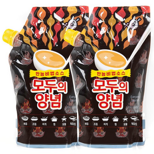 모두의양념 제육볶음양념 만능양념장 집밥소스 500g 5개, 500g, 3개