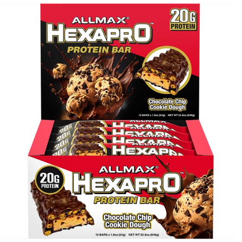 빠른 흡수의 고단백 프로틴바 - Hexapro BAR [ALLMAX], 1kg, 1개