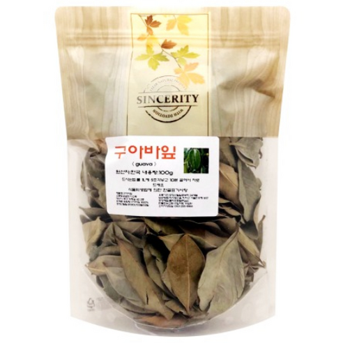 다소목 말린 건조 건약초 구아바잎 100g, 1개, 100g