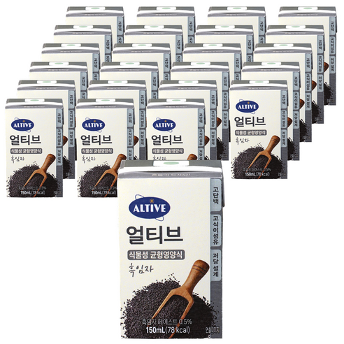 얼티브 균형영양식 흑임자