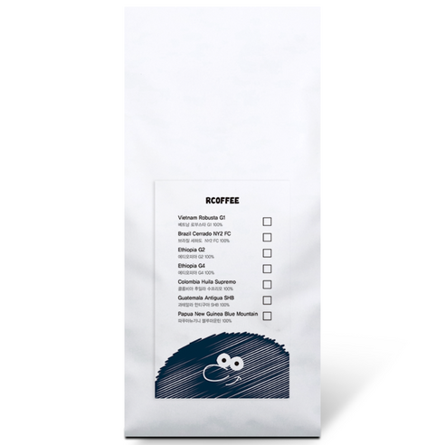 알커피 베트남 로부스타 G1 원두 커피, 1kg, 1개