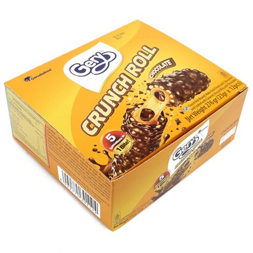게리 초코 크런치롤 1Box (23g )
