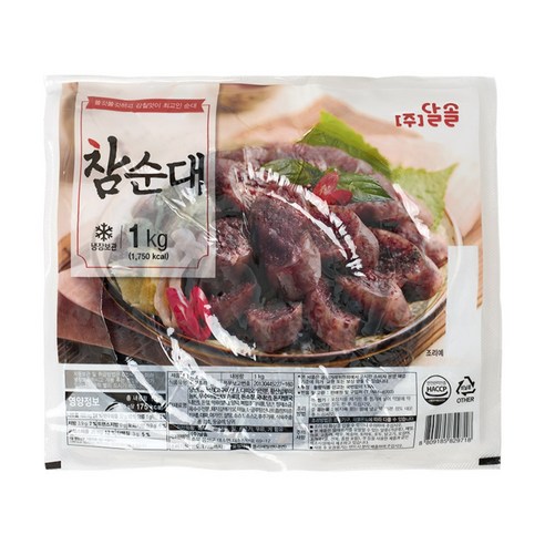 달솔 참 순대 1kg
