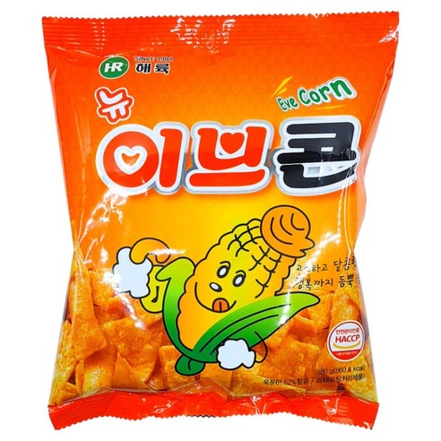 이브콘 옥수수 스낵 옛날 추억의 과자 불량식품