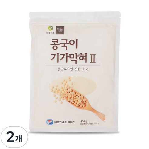 초림단지묵 국산 콩물 콩가루 400g, 4인분 물만타면 콩국수