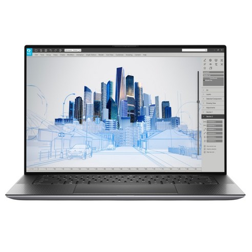 노트북 추천 Dell Precision 5560 델 프리시전 전문가용 작업용 노트북, 5560, WIN11 Pro, 32GB, 512GB, 실버