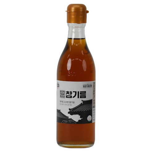 [참맛나참기름] 찌꺼기 없는 깨끗한 참기름(독자기술개발) / 통깨100% 참기름 / 저온압착 참기름 / 네이버 리뷰평점 4.92