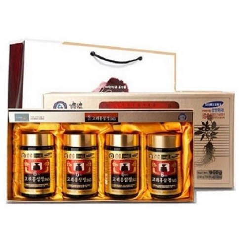 한삼수 6년근고려홍삼정 365선물세트4병, 960g, 1박스