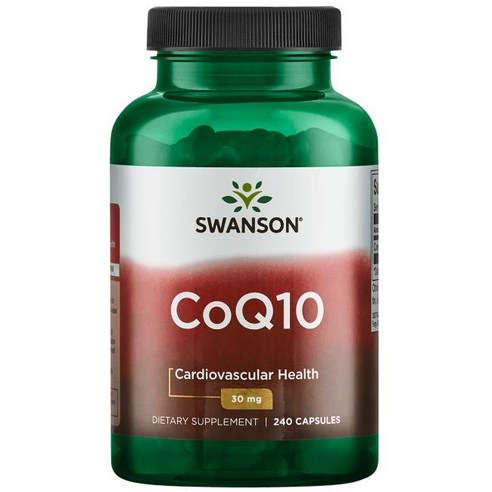 Swanson Vitamins Coq10 30mg 캡슐, 1개, 240정