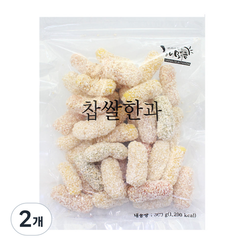 봉지찹쌀한과, 2개, 300g