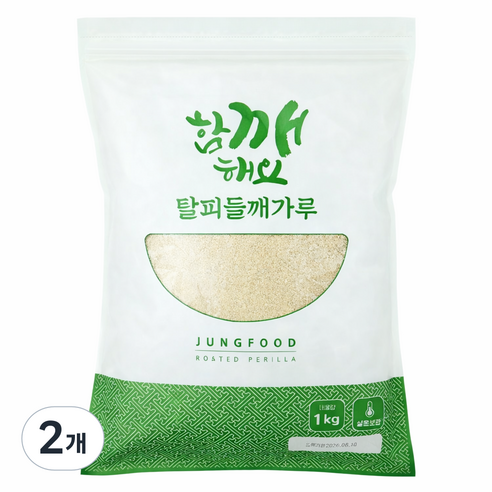 하남댁 탈피 기피 들깨가루, 2개, 1kg