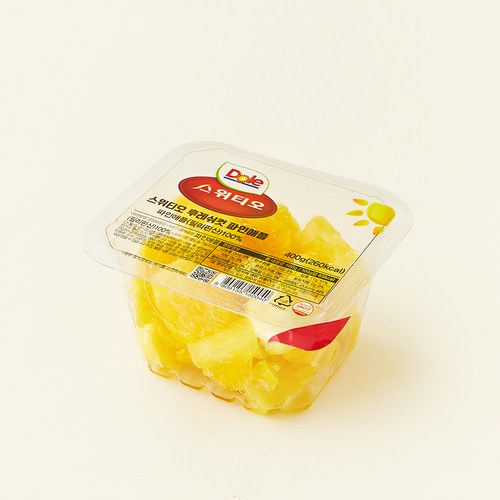 [로켓프레시] 스위티오 후레쉬컷 파인애플, 400g, 1개