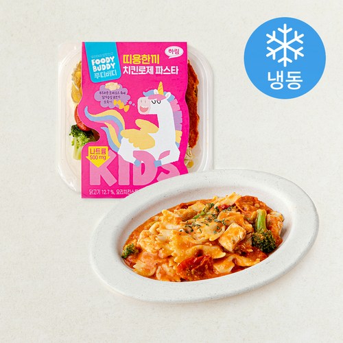 [로켓프레시] 푸디버디 띠용한끼 치킨 로제 파스타 (냉동), 230g, 1개