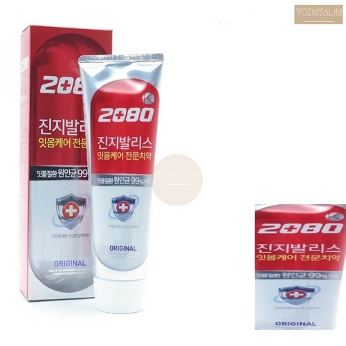 2080 진지발리스 오리지날 치약 120g, 120g, 1개