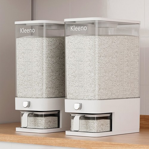 Kleeno 원터치 방습 쌀통 10KG 쌀보관용기