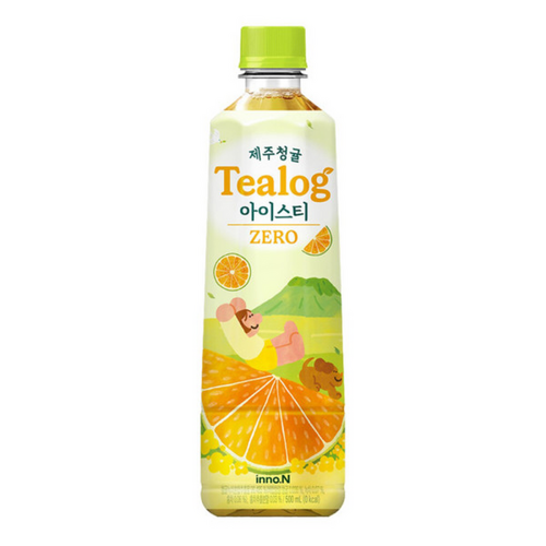 티로그 제주청귤 아이스티 녹차 제로칼로리