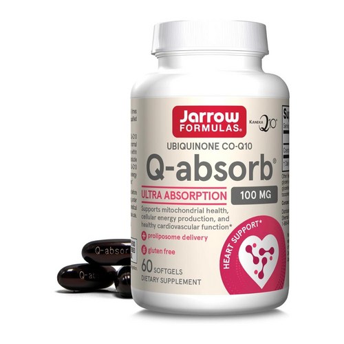 Jarrow Formulas Q-Absorb Co-Q10 100 mg - 60정, 60정, 1개