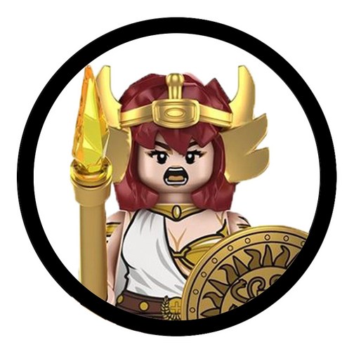 그리스/로마신화 캐릭터 호환블럭 브릭미니피규어 9종 취미/수집/장식/컬렉션용 커스텀 블록피겨