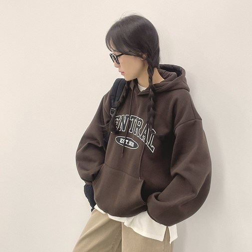 위드후이린 센트럴 루즈핏 후드