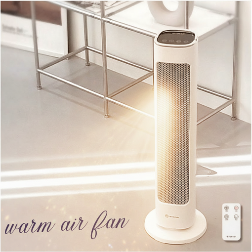 최신절전형디앤룸 프리미엄 초강력 급속발열 PTC 타워형 리모컨 온풍기