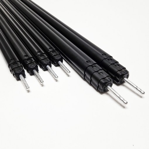 캠핑 듀랄루민 타프 슬라이드 폴대 280cm 2개전용가방