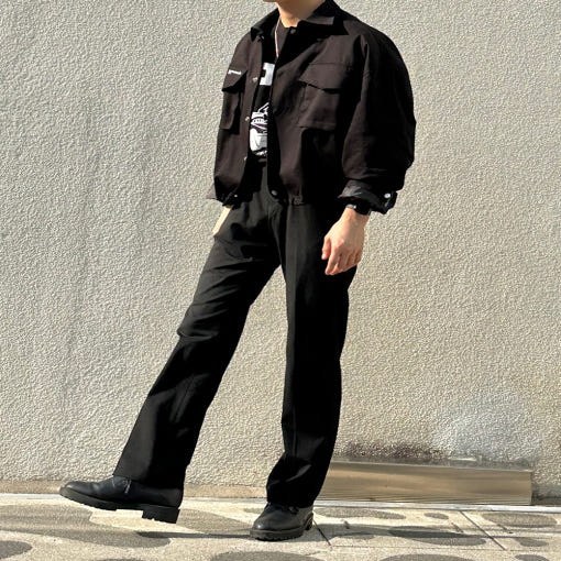 카라마도 자체제작 투 웨이 오버핏 트윌 코튼 자켓