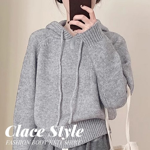 클레이스  베러 데일리 후드 니트 스웨터