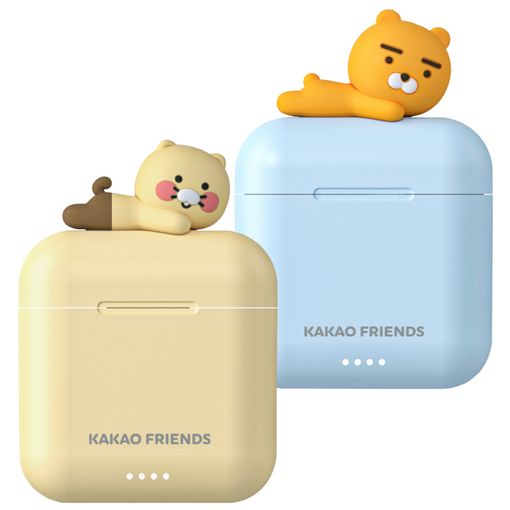 카카오프렌즈 5.3버전 무선 블루투스 이어폰 K1, 춘식이