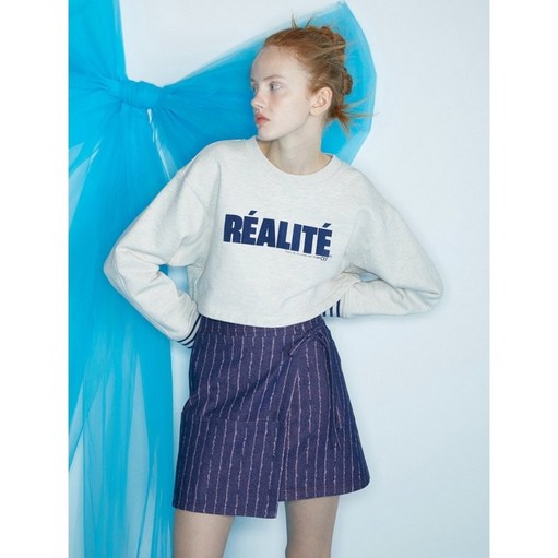 CC콜렉트 레터링 크롭 티셔츠(C241PSM023) 577449