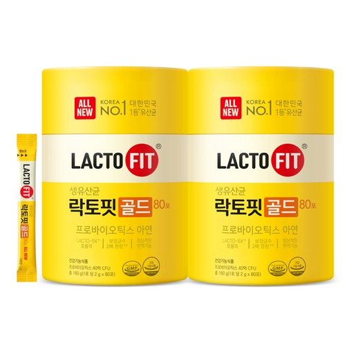 락토핏 골드 80포