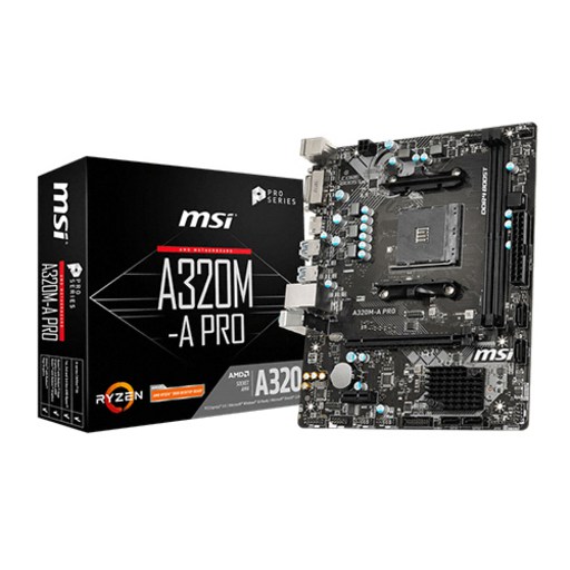 MSI A320M-A PRO 메인보드 MS-7C51, MS-7C51