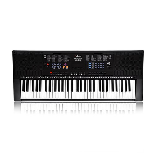 토이게이트 교습용 61키 실용형 디지털 피아노 TYPE T-B, 단일상품, 블랙