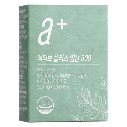 뉴트리모어 액티브 플러스 엽산 800