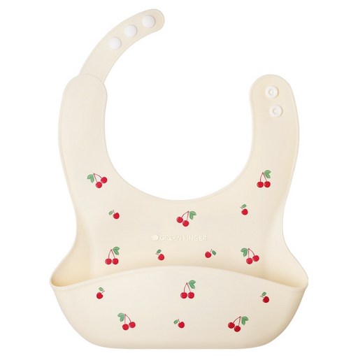 베베그로우 유아용 똑딱이 실리콘 턱받이, 아기 편안하게 키우세요