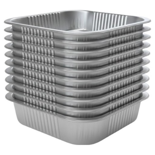 루바네 캠핑 일회용 사각 은박냄비 1600ml