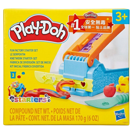 Hasbro 孩之寶 Play-Doh 培樂多 啟發系列 趣味工廠遊戲組, 混合顏色, 170g, 1盒