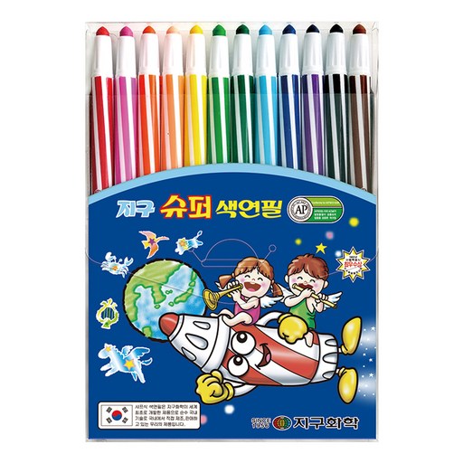 지구화학 슈퍼 샤프식 색연필로 감성 가득한 작품을 완성하세요