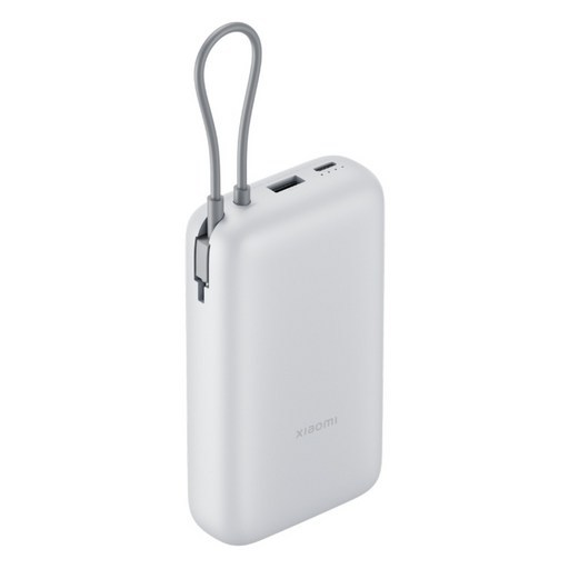Xiaomi 小米 自帶線行動電源 20000mAh 22.5W, 淺灰色, PB2020MI
