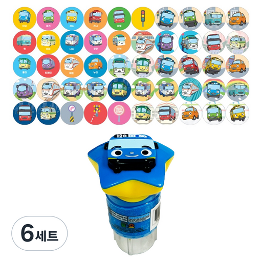 타요 도장놀이 + 스티커 50p 세트