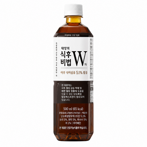 태양의 식후비법 W차 500ml x 24페트
