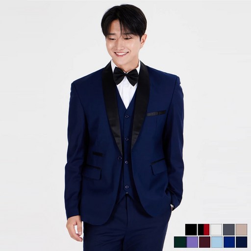 대여남여공용 경성 쓰리피스 싱글버튼 턱시도 정장