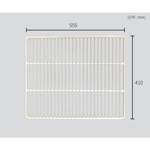 유니하이테크UNICOOLA 업소용 쇼케이스 냉장고 UN465R 선반W555H410고리포함